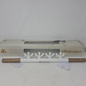 Ashley Black Fascia Blaster Tool 4 Claw Anti Cellulite Tissue Massager White